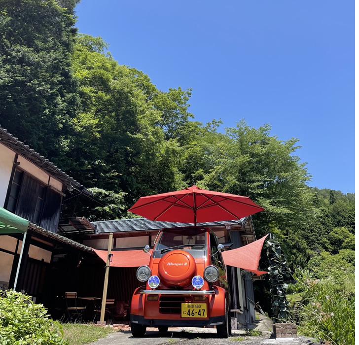 ミゼットカフェの設営イメージ